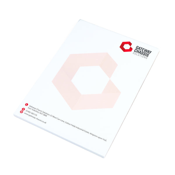 A5 Printed Notepads | Promotional Logo Notepads Tear Away Pads A5 Size