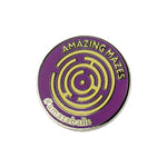 Stamped Iron Hard Enamel Badge (25mm)