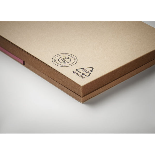 Branded Recycled paper memo set