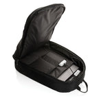 Branded Swiss Peak AWARE™ modern 15.6" laptop backpack