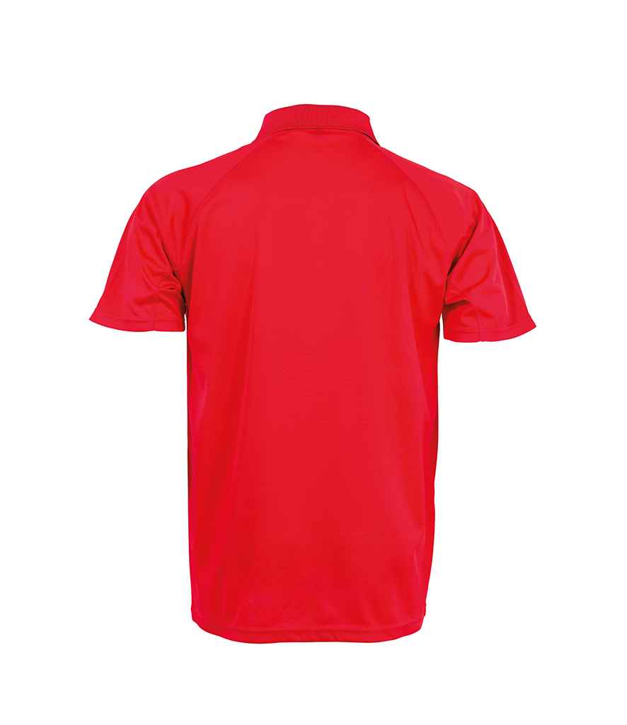 Spiro Impact Performance Aircool Polo Shirt Red