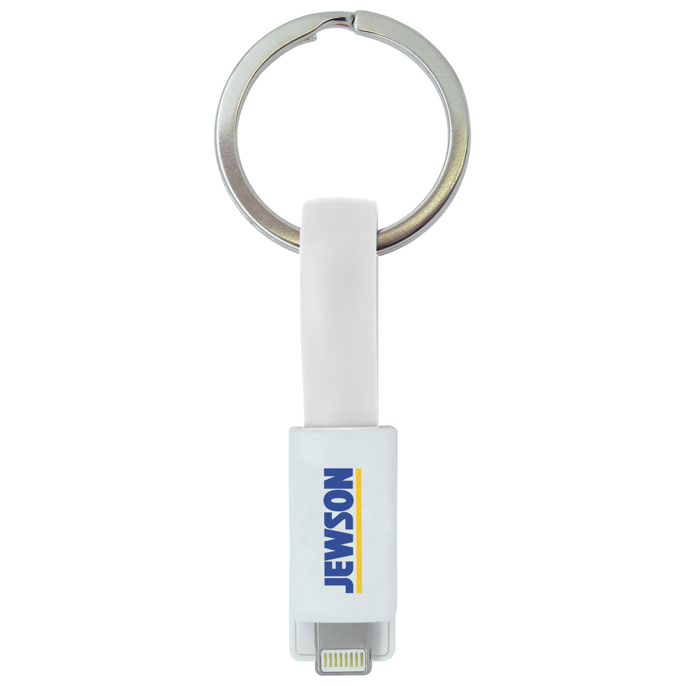 Branded 2-in-1 Keyring Charging Cable