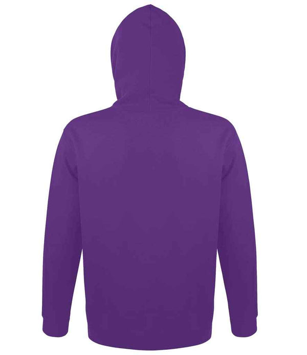 SOL'S Unisex Snake Hooded Sweatshirt Dark Purple