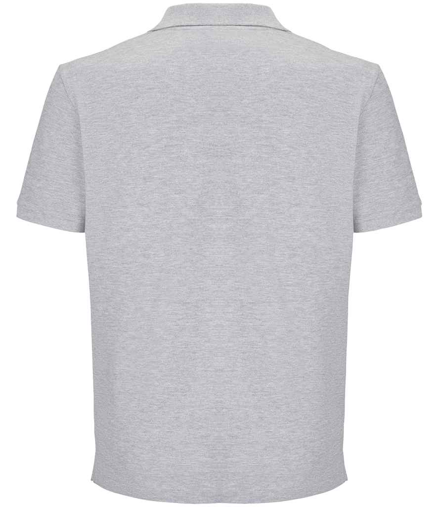 SOL'S Unisex Pegase Piqué Polo Shirt Grey Marl