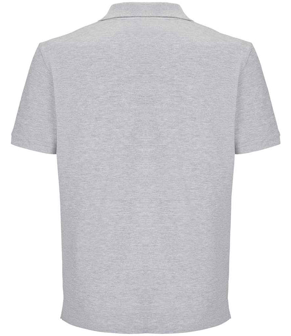 SOL'S Unisex Pegase Piqué Polo Shirt Grey Marl