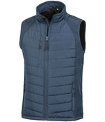 Result Genuine Recycled Compass Padded Gilet Navy/Navy