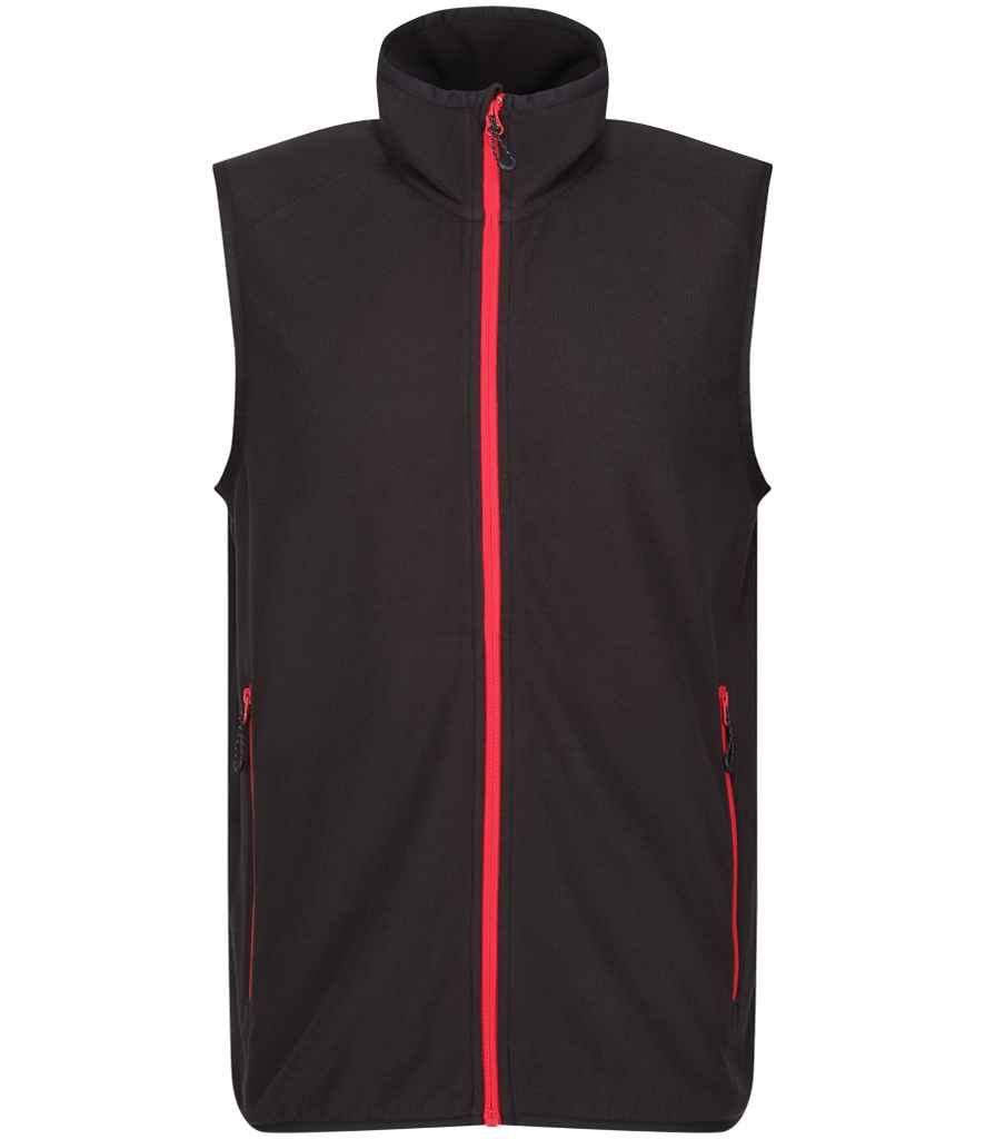 Regatta Navigate Fleece Bodywarmer Black/Classic Red
