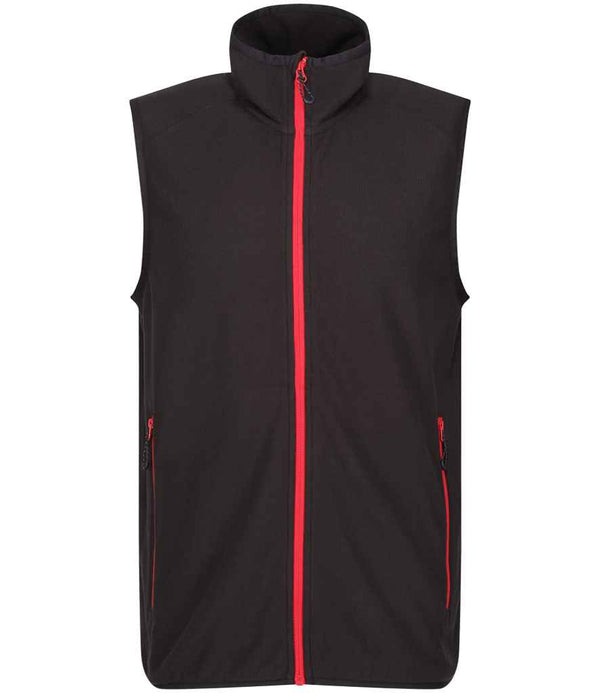 Regatta Navigate Fleece Bodywarmer Black/Classic Red