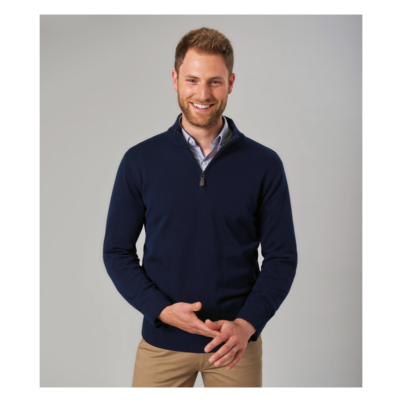 Brook Taverner Dallas Zip Neck Sweater