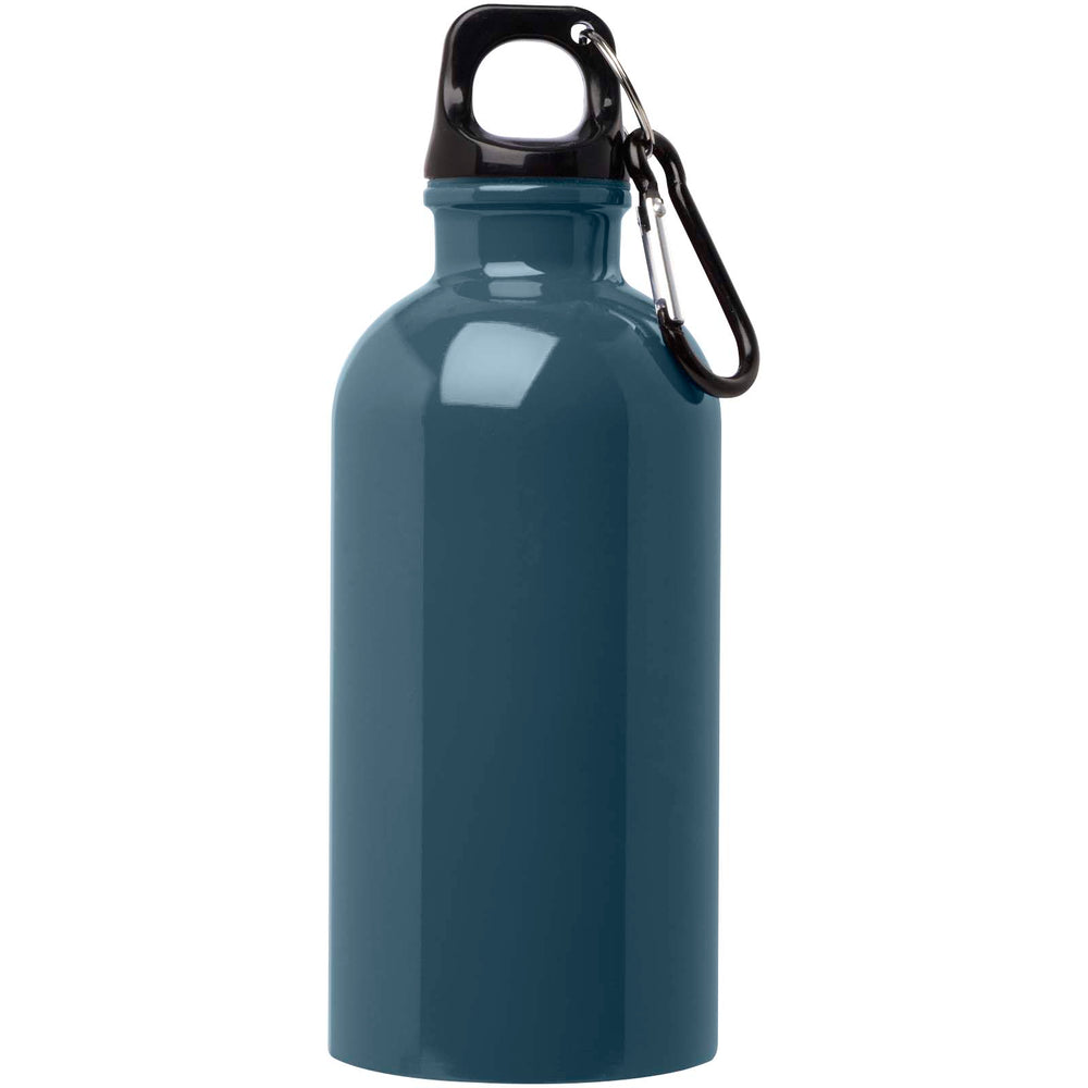 Oregon 400 ml RCS certified single wall stainless steel water bottle with carabiner