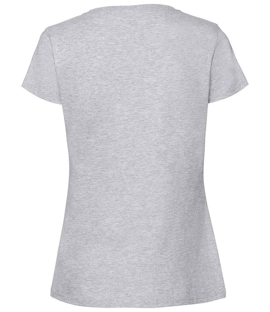 Fruit of the Loom Ladies Iconic 195 T-Shirt Heather Grey