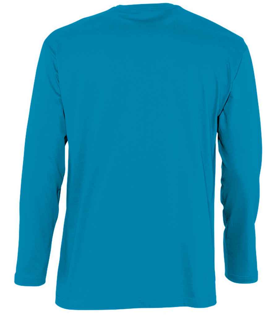 SOL'S Monarch Long Sleeve T-Shirt Aqua