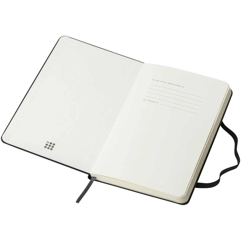 Moleskine Classic Medium Ruled Hard Cover Notebook Black