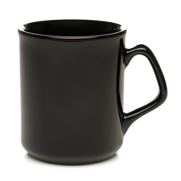 SPARTA Glazed Ceramic Mug Black