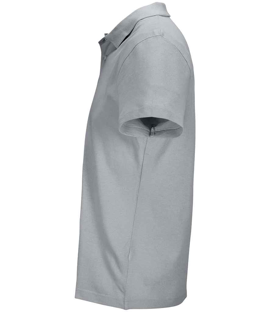 SOL'S Unisex Pulse Twin Piqué Polo Shirt Pure Grey