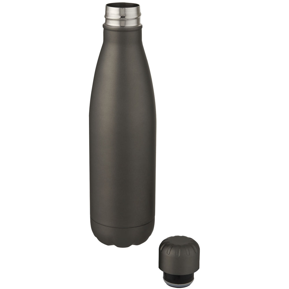 Branded Cove 500 ml vacuum insulated stainless steel bottle