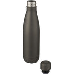 Branded Cove 500 ml vacuum insulated stainless steel bottle