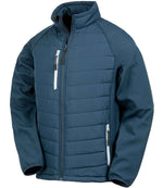 Result Genuine Recycled Compass Padded Jacket Navy/Grey