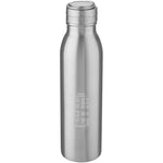 Harper 700 ml stainless steel water bottle with metal loop