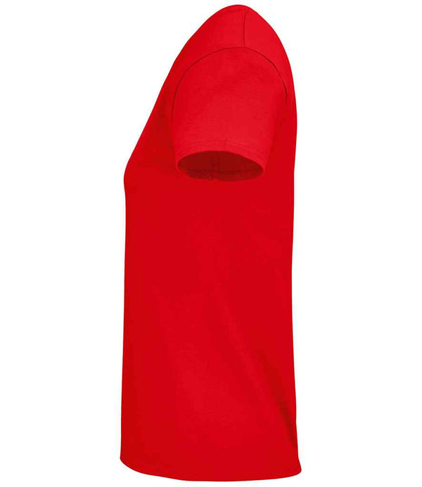 SOL'S Ladies Crusader Organic T-Shirt Red