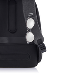 Bobby Hero Small, Anti-theft backpack Black, Black
