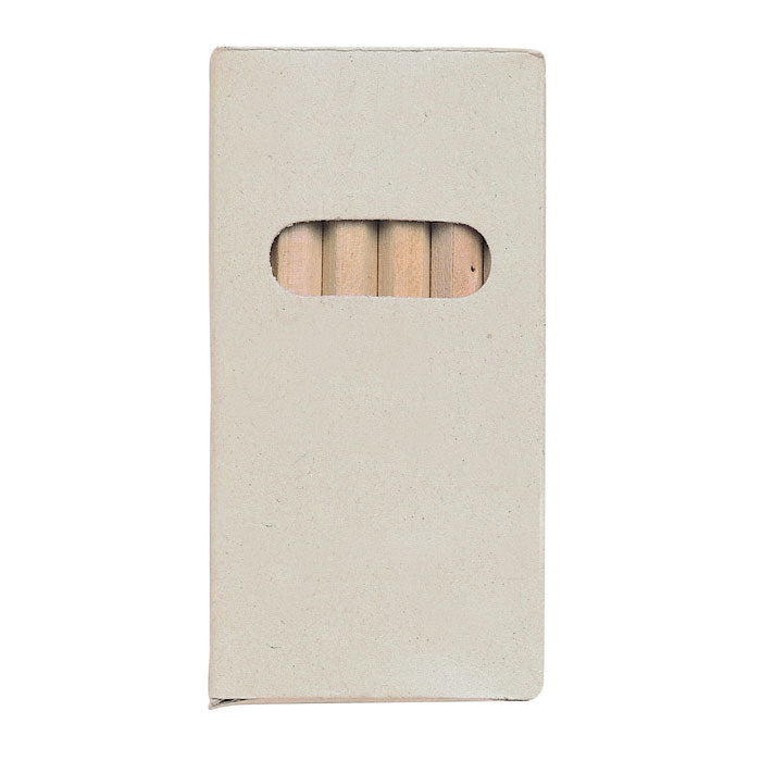 6 coloured pencils in box