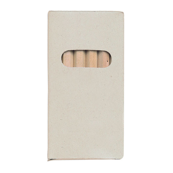 6 coloured pencils in box