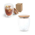 ECUADOR 350. Borosilicate glass travel cup 350 mL