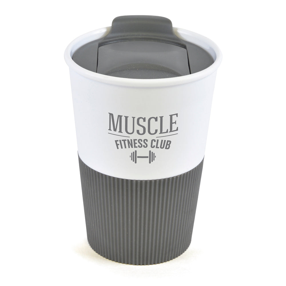 Branded Rubber Base Take Out Cup