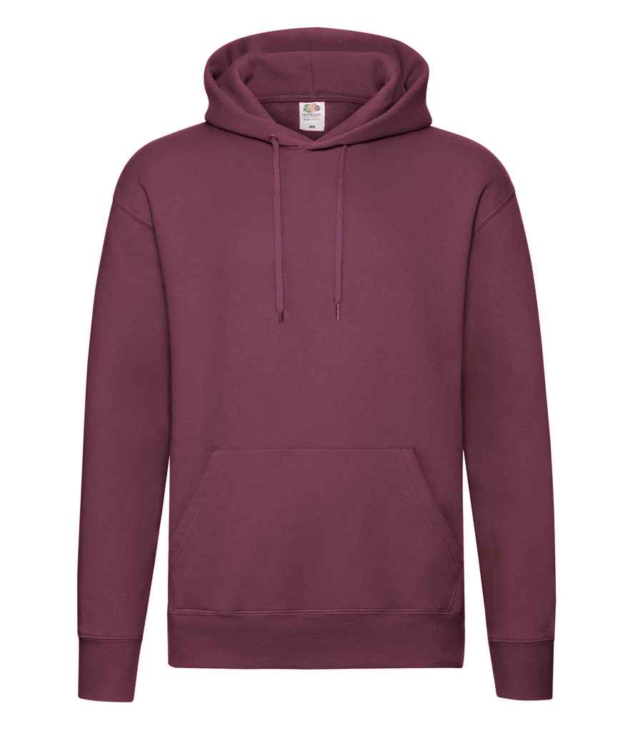 Fruit of the Loom Premium Hooded Sweatshirt Burgundy