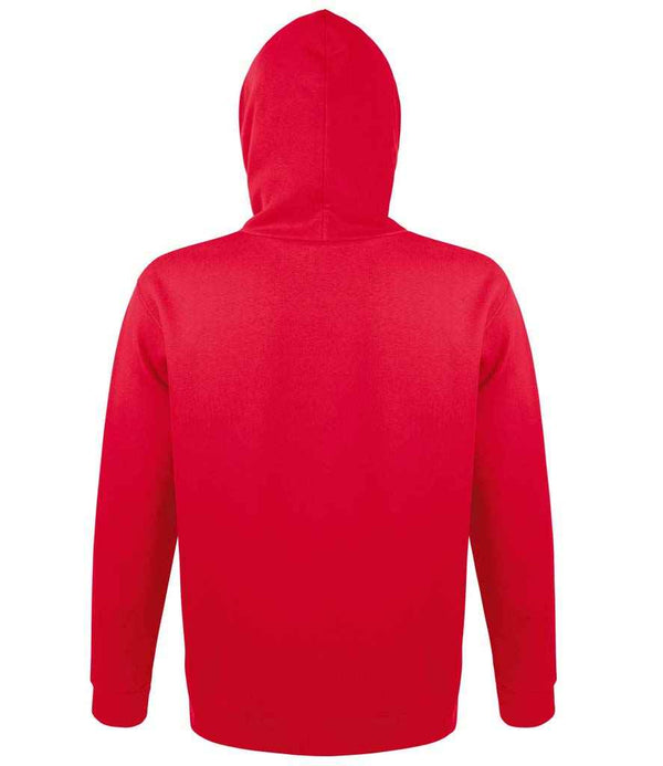 SOL'S Unisex Snake Hooded Sweatshirt Red