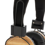 Branded Bamboo wireless headphone