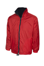 Branded Classic Reversible Fleece Jacket