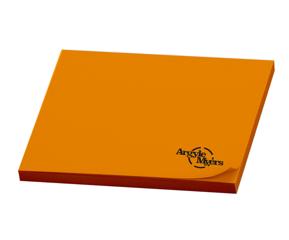 105x75mm Sticky Note Neon Orange