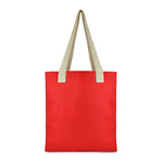 Branded Hegarty dyed canvas bag with cotton webbing handles