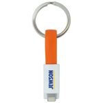 Branded 2-in-1 Keyring Charging Cable