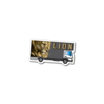 Lorry Shaped Fridge Magnet