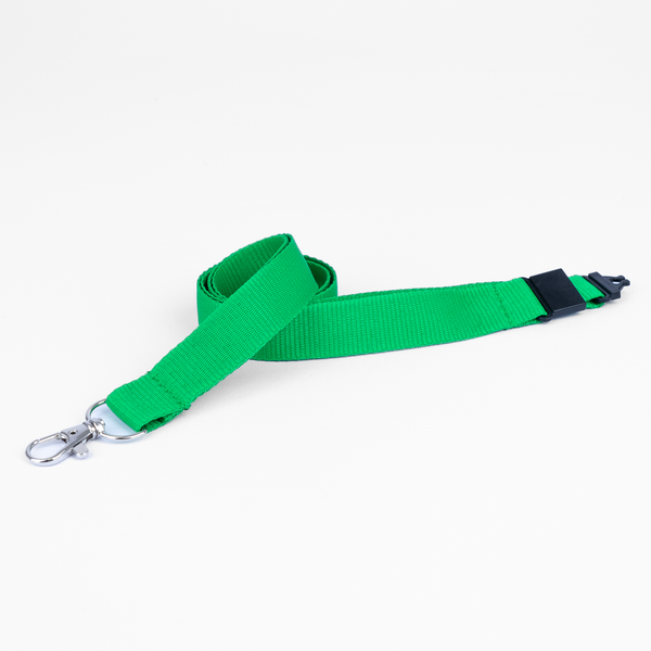 Branded 20mm Flat Polyester Lanyard