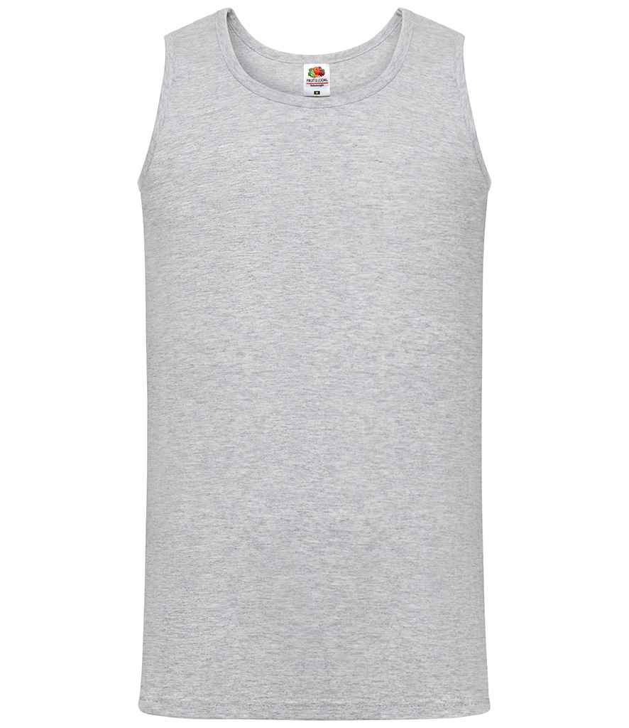 Fruit of the Loom Athletic Vest Heather Grey