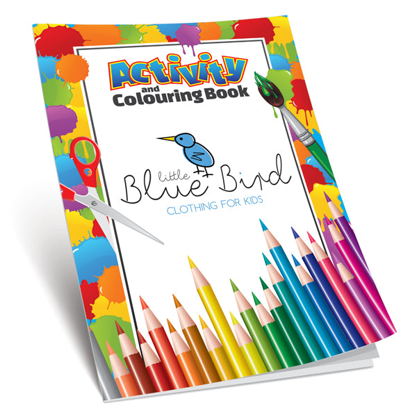 A4 Colouring Books Printed Full Colour