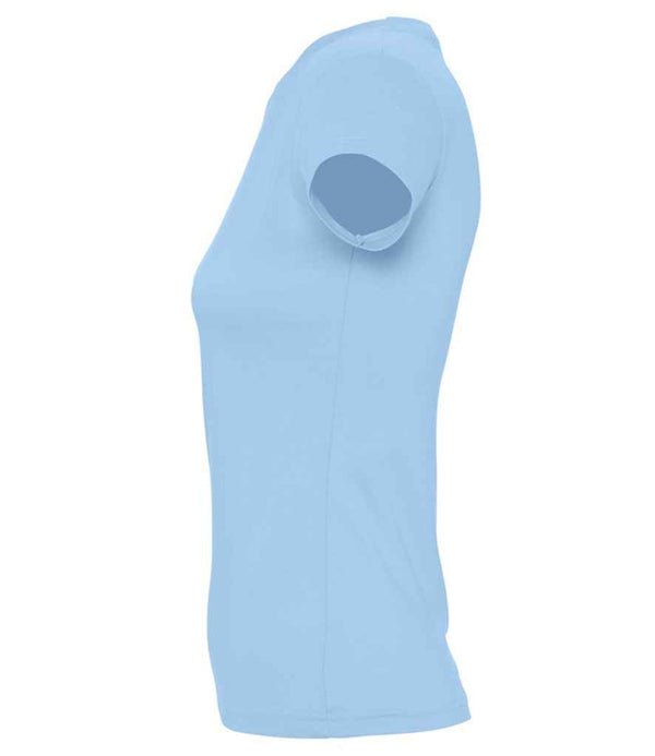 SOL'S Ladies Imperial Heavy T-Shirt Sky Blue