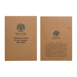Seed Pack in Kraft Paper Envelope Strawberry