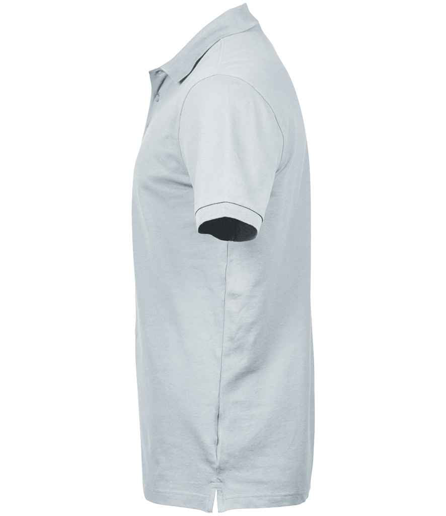 Tee Jays Luxury Stretch Piqué Polo Shirt Ice Blue