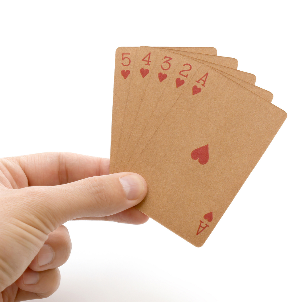 Kraft Paper Playing Cards