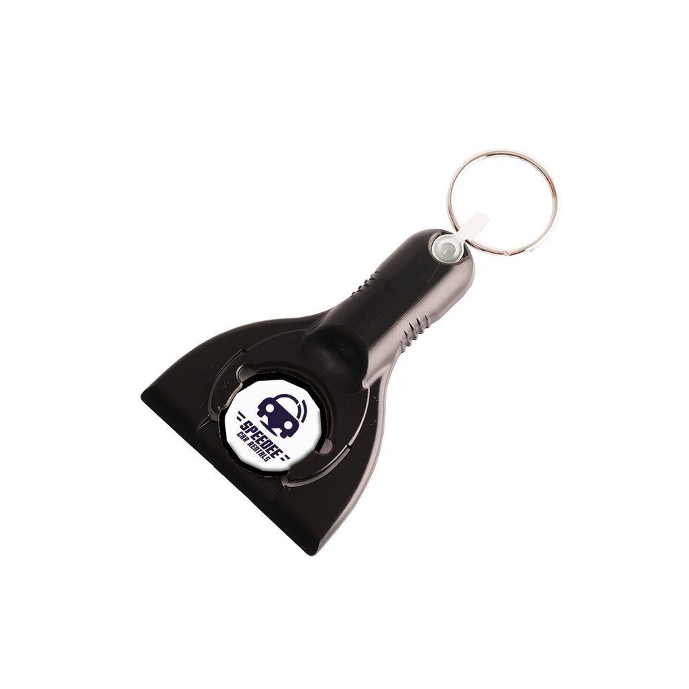 Ice Pop Ice Scraper Trolley Coin Keyring