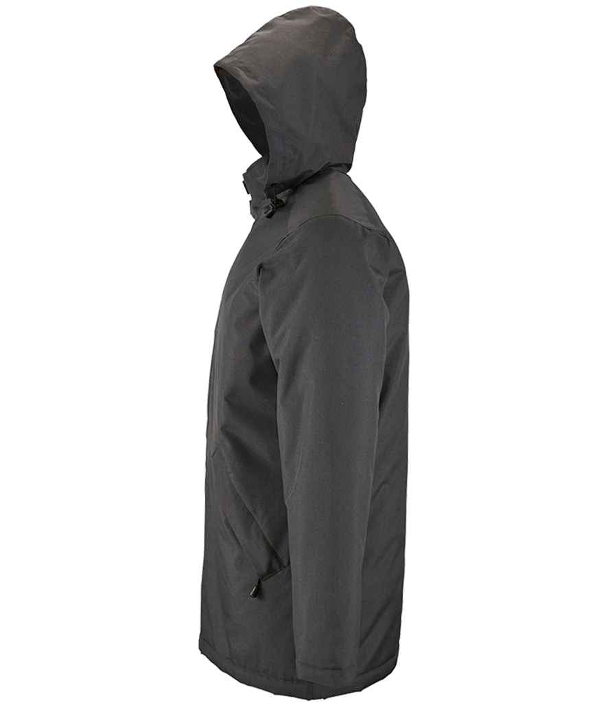 SOL'S Unisex Robyn Padded Jacket Charcoal