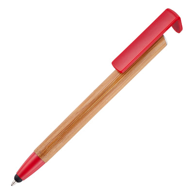 PHONE-UP BAMBOO ball pen with trim