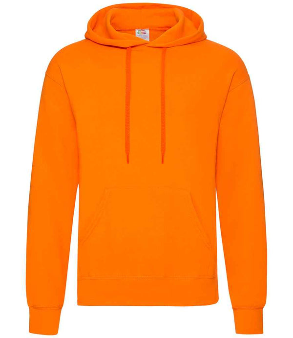Fruit of the Loom Classic Hooded Sweatshirt Orange