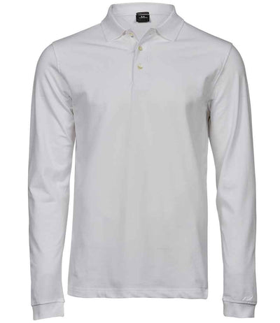 Tee Jays Luxury Stretch Long Sleeve Polo Shirt