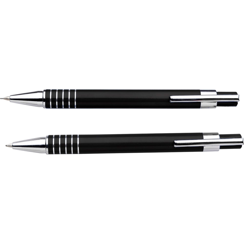 Peregrine Ballpen and pencil Set Black
